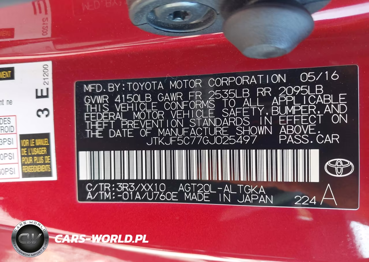 2016 Scion Tc Release Series 10.0 VIN:JTKJF5C77GJ025497 - 9