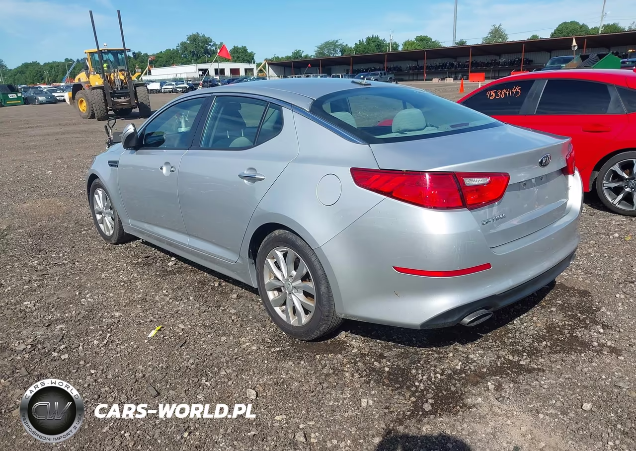 2014 Kia Optima Lx VIN:5XXGM4A7XEG326593 - 3