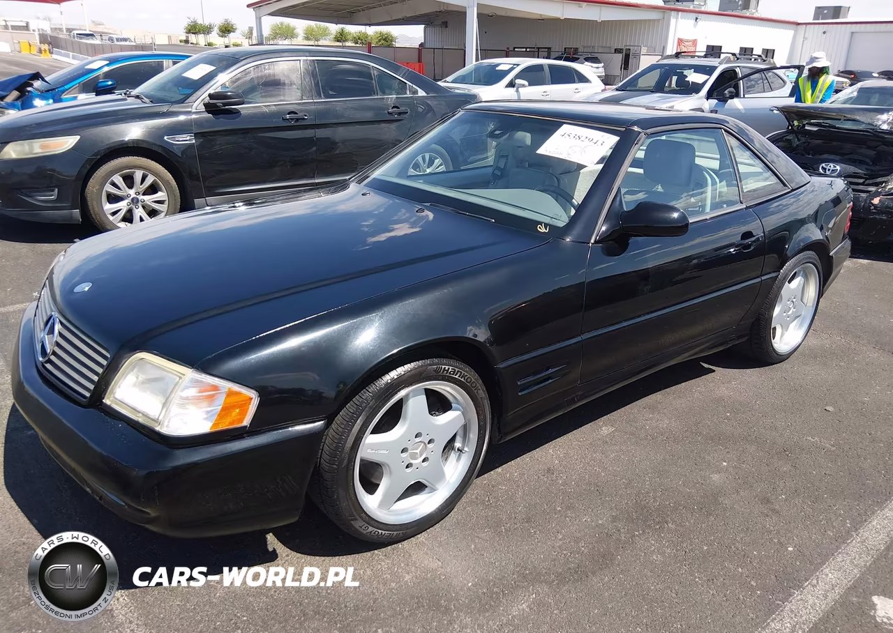 2001 Mercedes-Benz Sl 500 VIN:WDBFA68F91F199095 - 2