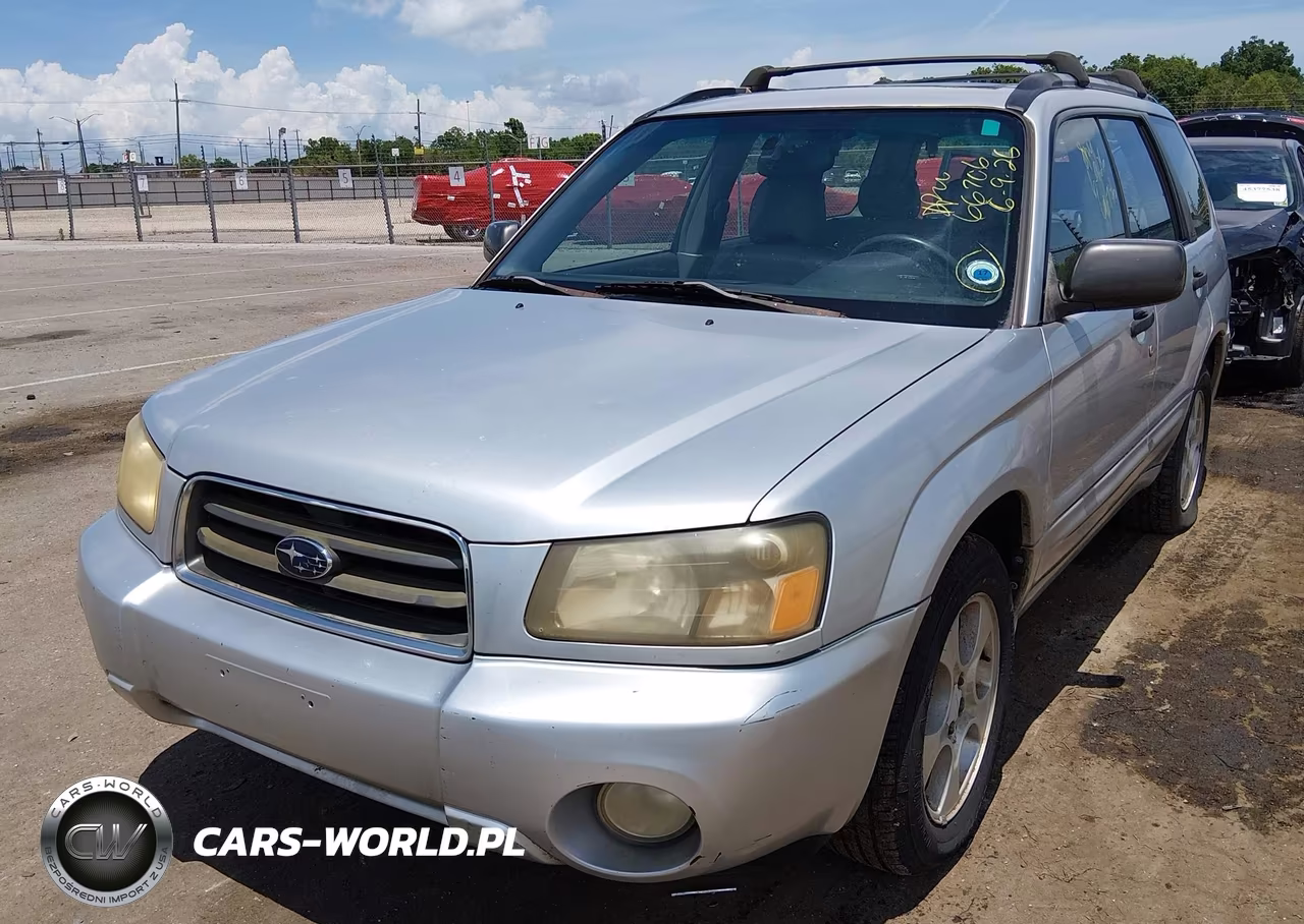 2003 Subaru Forester Xs VIN:JF1SG65663H760773 - 2