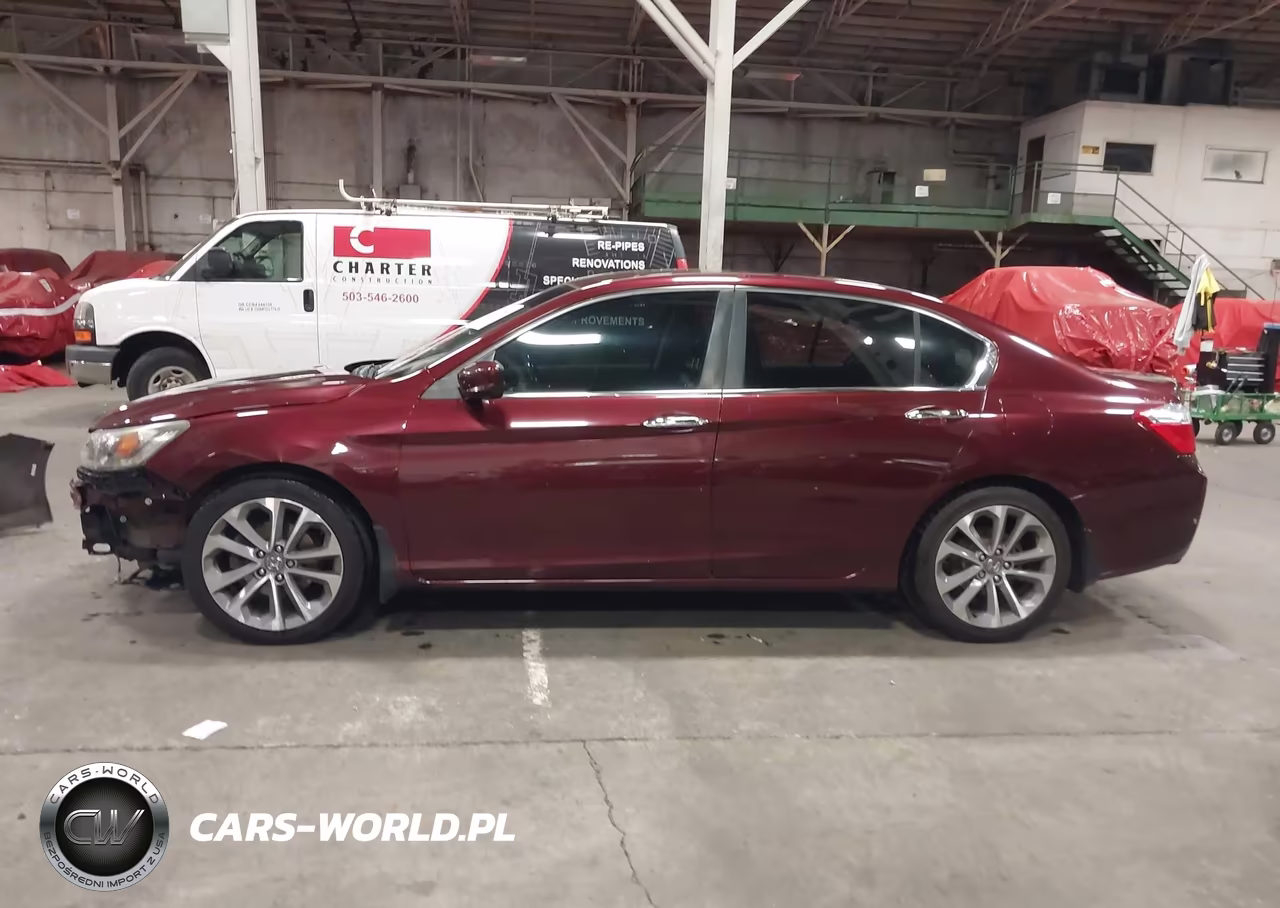 2014 Honda Accord Sport VIN:1HGCR2F50EA065113 - 15
