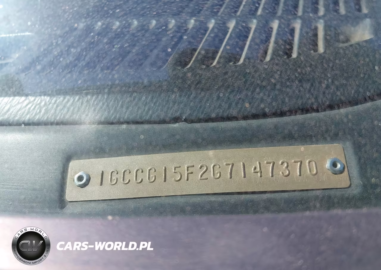 1986 Chevrolet Van G10 VIN:1GCCG15F2G7147370 - 9
