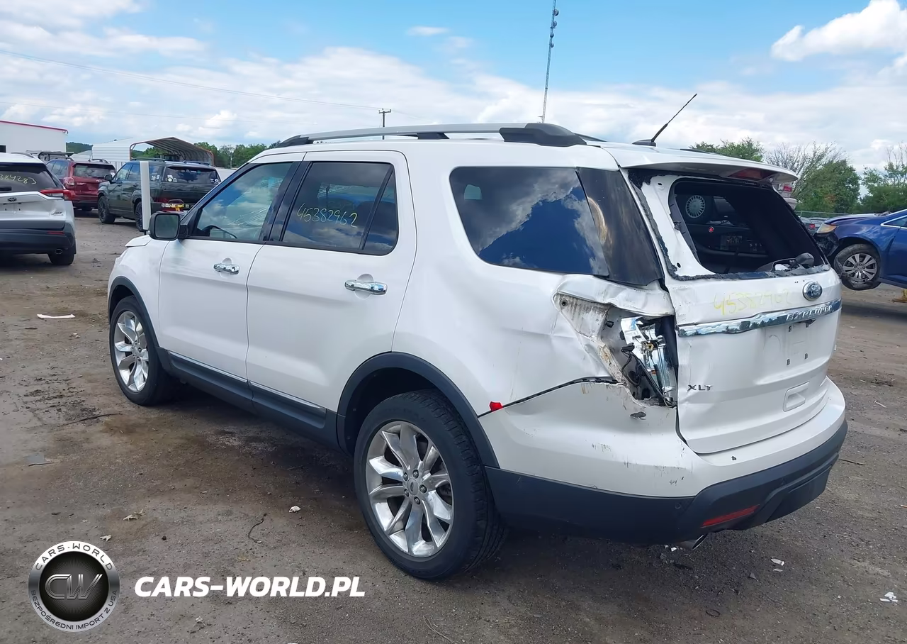 2013 Ford Explorer Xlt VIN:1FM5K8D86DGC23666 - 3
