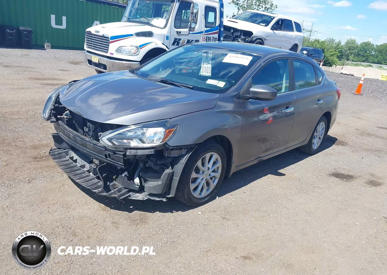 2019 Nissan Sentra Sv VIN:3N1AB7AP6KL603353 - 2