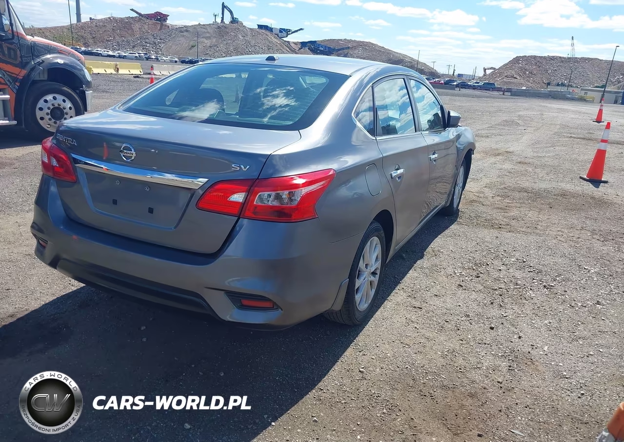 2019 Nissan Sentra Sv VIN:3N1AB7AP6KL603353 - 4