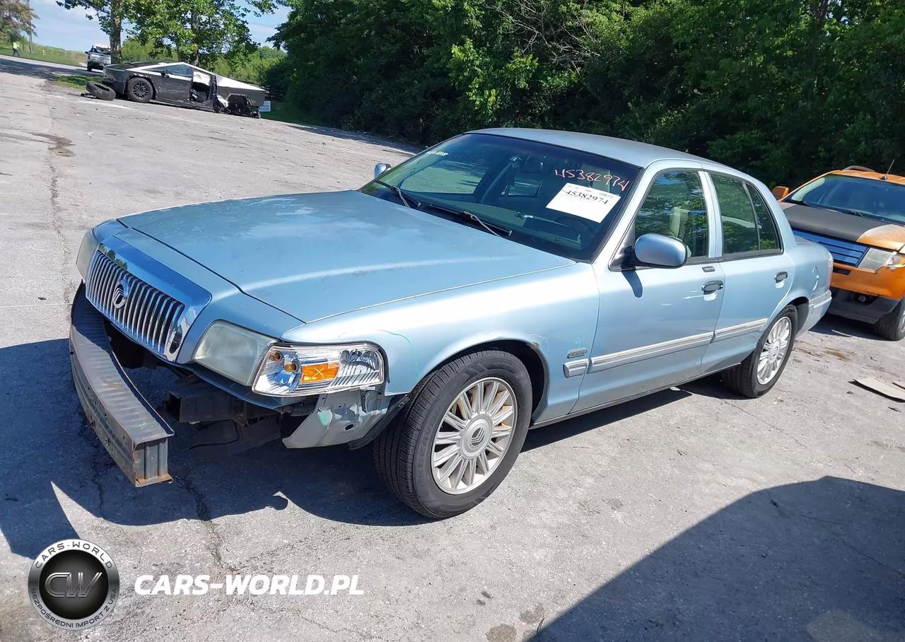 2009 Mercury Grand Marquis Ls (Fleet Only) VIN:2MEHM75V19X625055 - 2