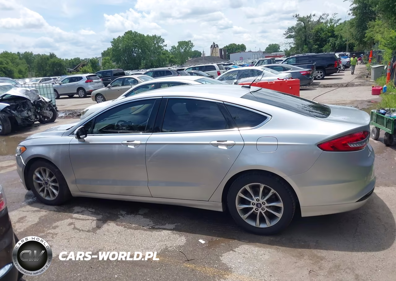 2017 Ford Fusion Se VIN:3FA6P0HD6HR374675 - 14