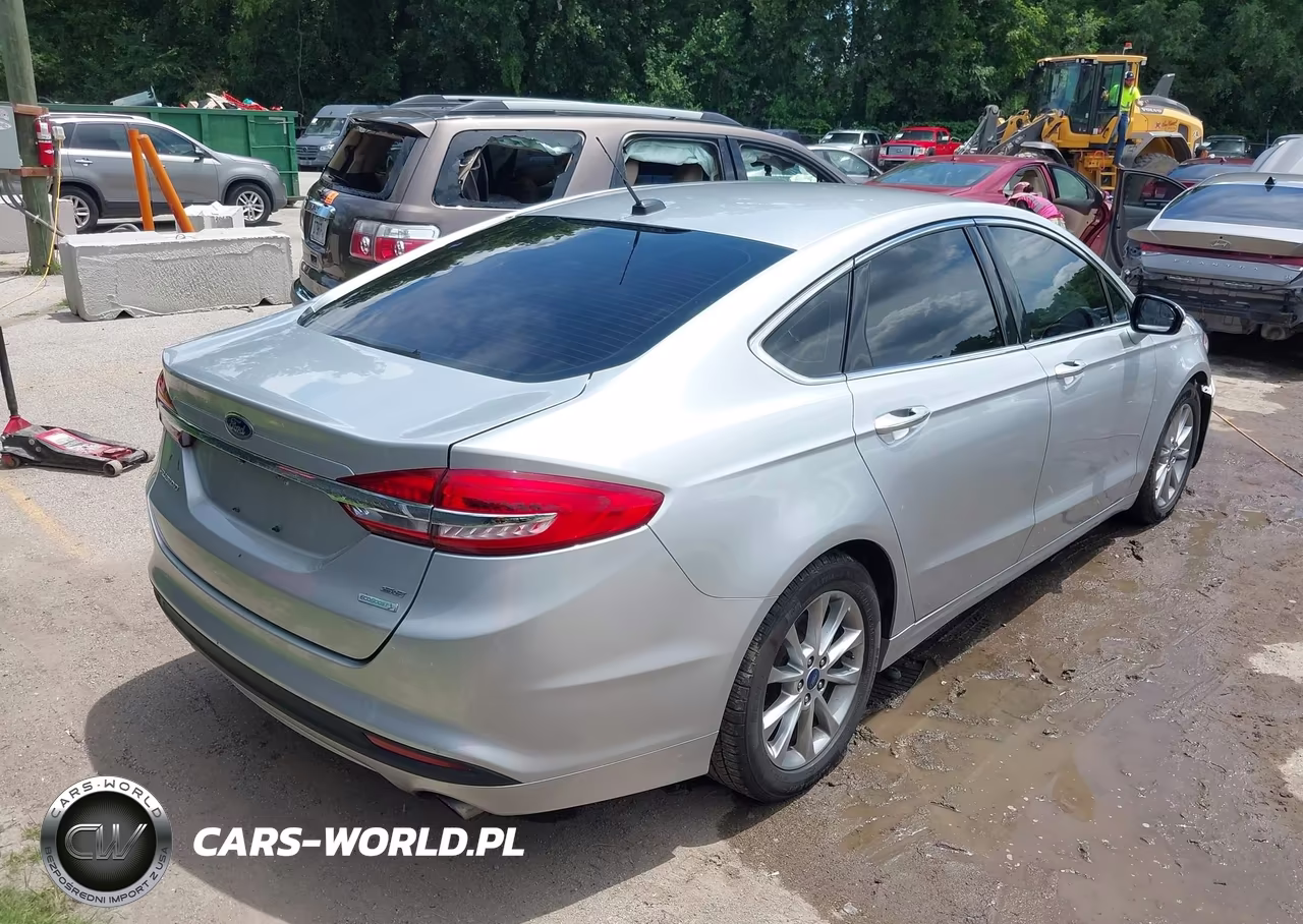 2017 Ford Fusion Se VIN:3FA6P0HD6HR374675 - 4