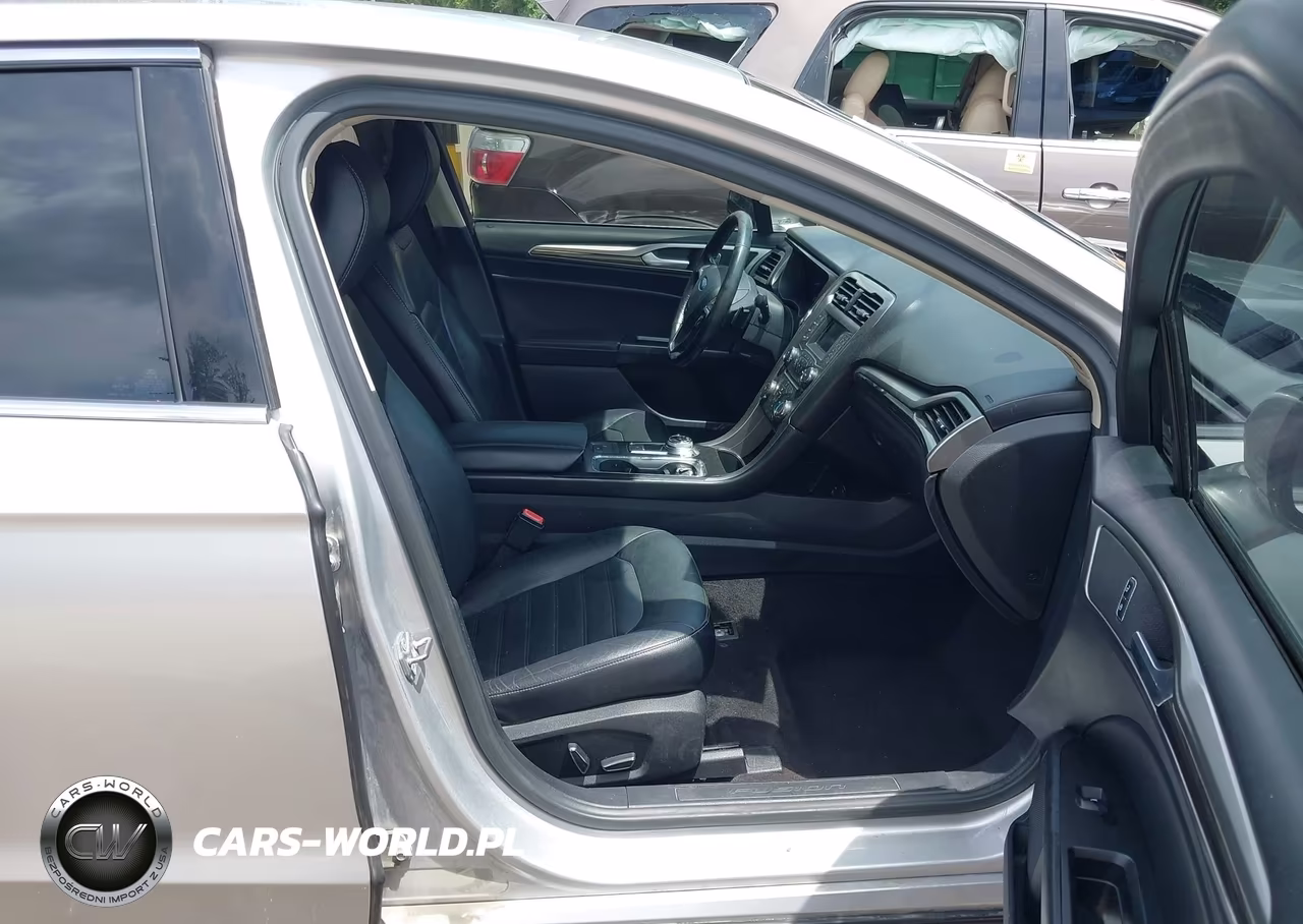 2017 Ford Fusion Se VIN:3FA6P0HD6HR374675 - 5