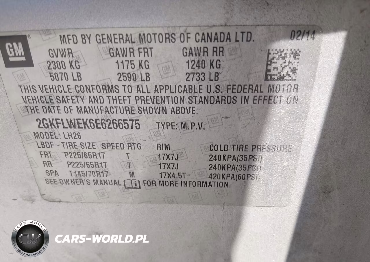 2014 GMC Terrain Sle-2 VIN:2GKFLWEK6E6266575 - 9