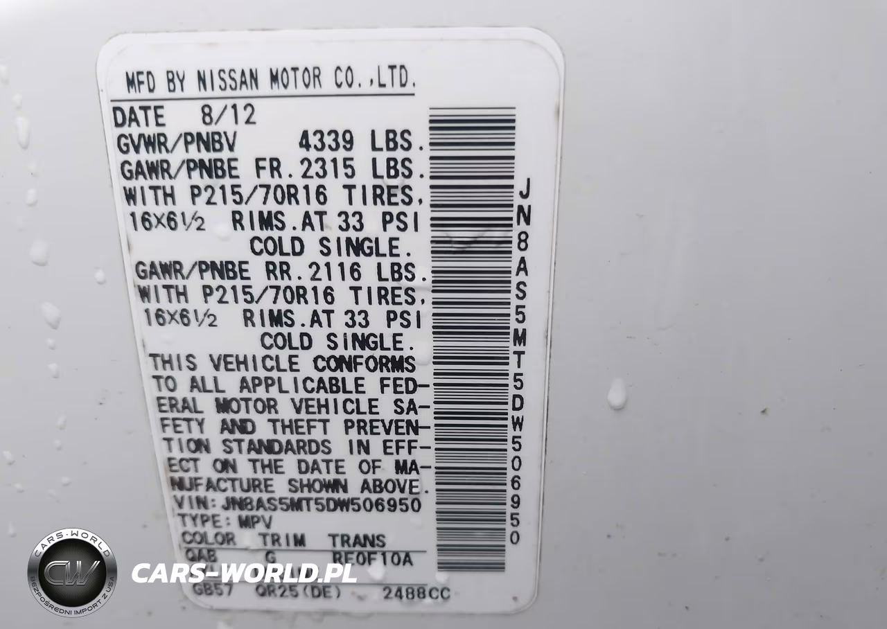 2013 Nissan Rogue S VIN:JN8AS5MT5DW506950 - 9