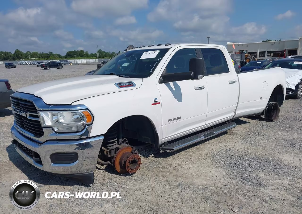 2019 Ram 3500 Big Horn 4X4 8' Box VIN:3C63RRHL9KG667922 - 2