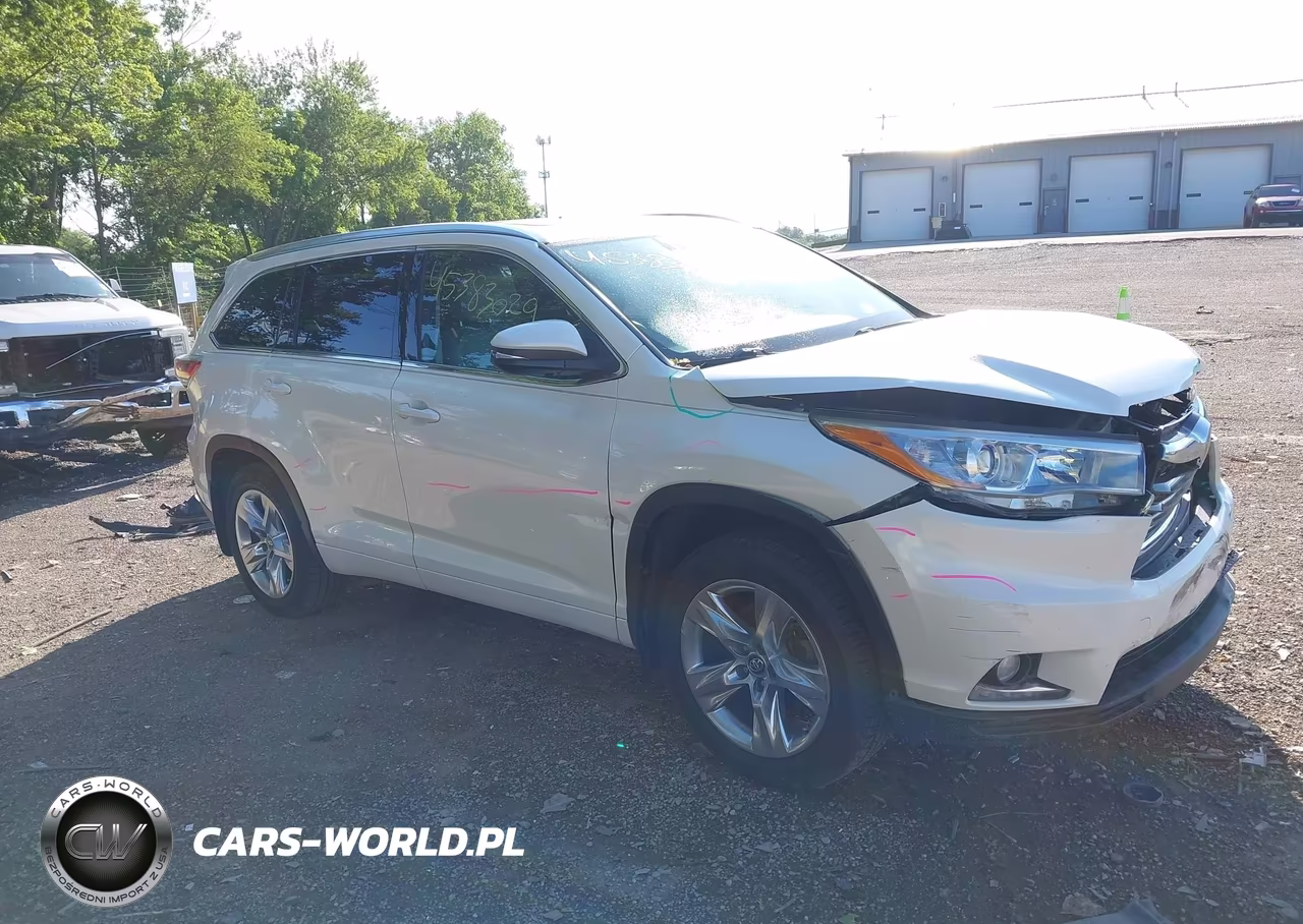 2016 Toyota Highlander Limited Platinum V6 – zdjęcie 1 z 17