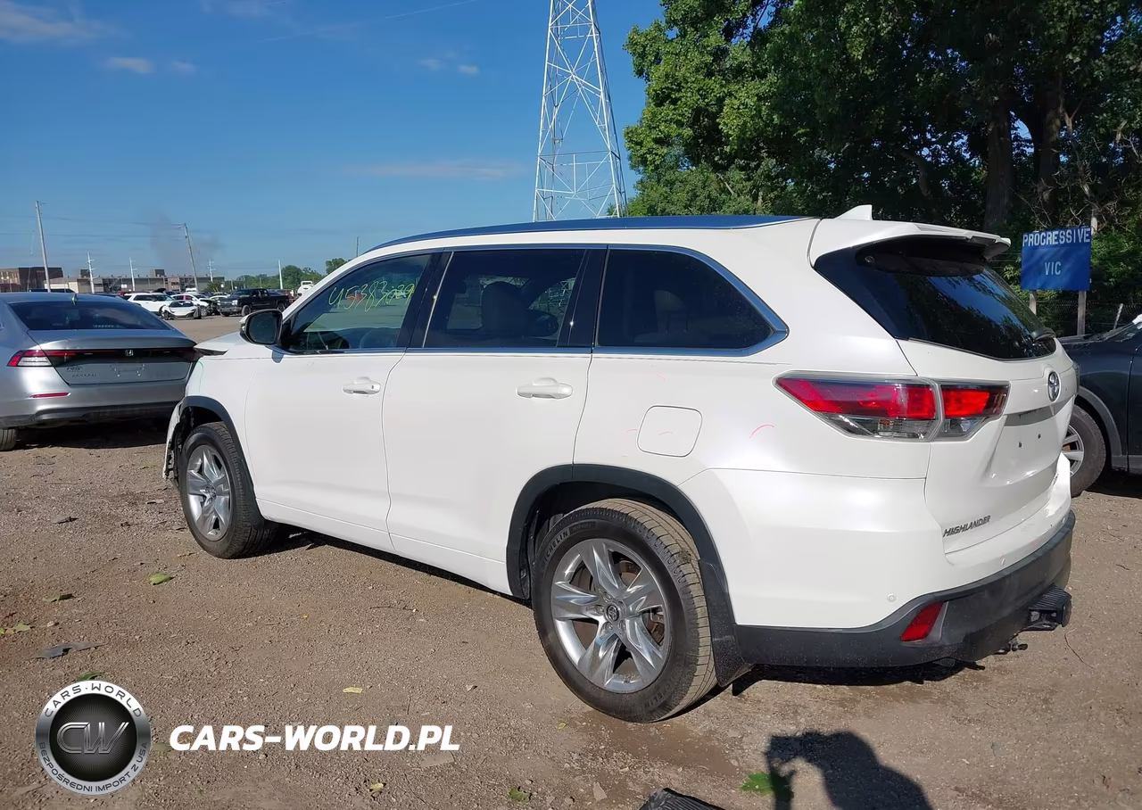2016 Toyota Highlander Limited Platinum V6 VIN:5TDDKRFH5GS338935 - 3