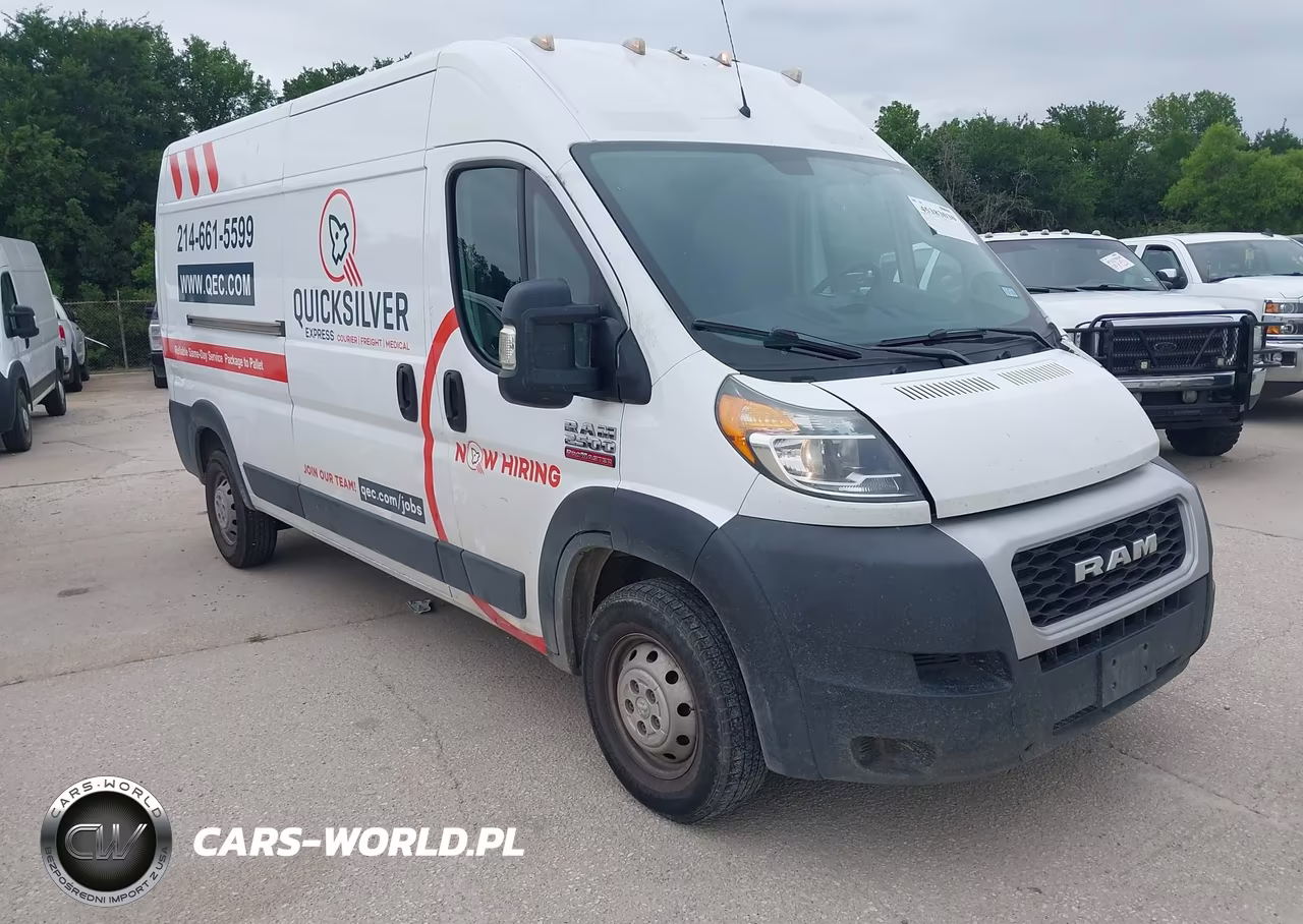 2019 Ram Promaster 2500 High Roof 159 Wb – zdjęcie 1 z 16