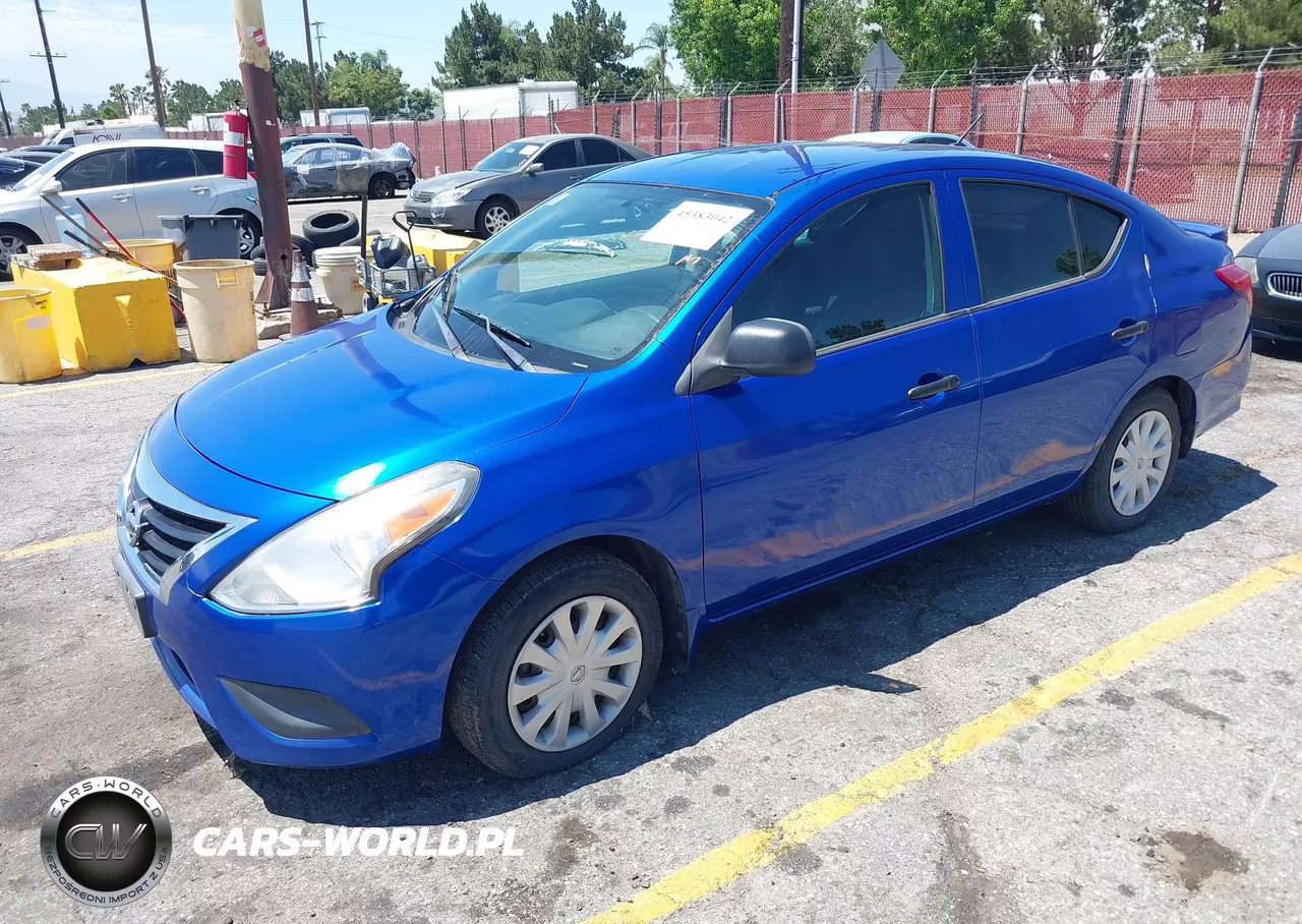 2015 Nissan Versa 1.6 S+ VIN:3N1CN7AP5FL877147 - 2
