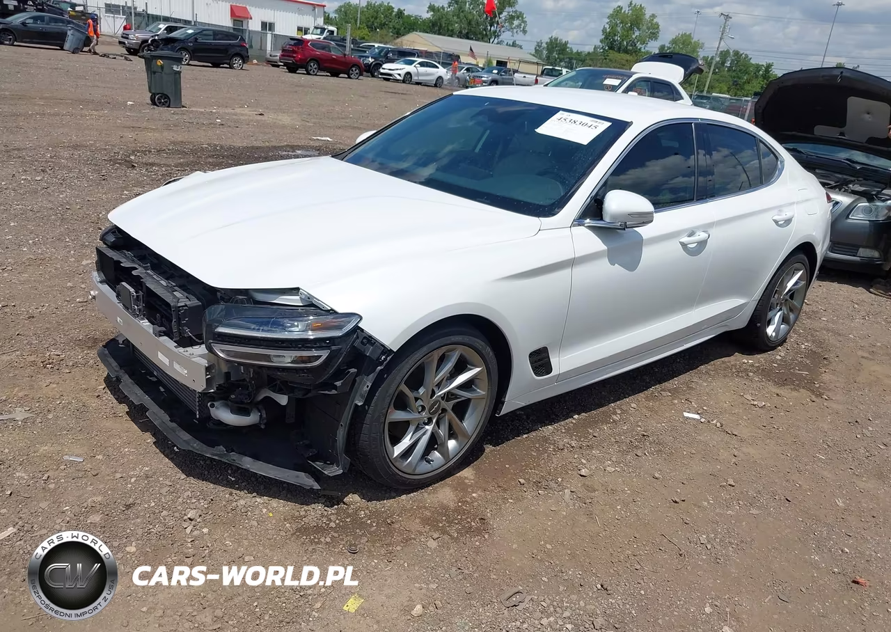 2022 Genesis G70 2.0T Rwd VIN:KMTG34TA2NU093266 - 2
