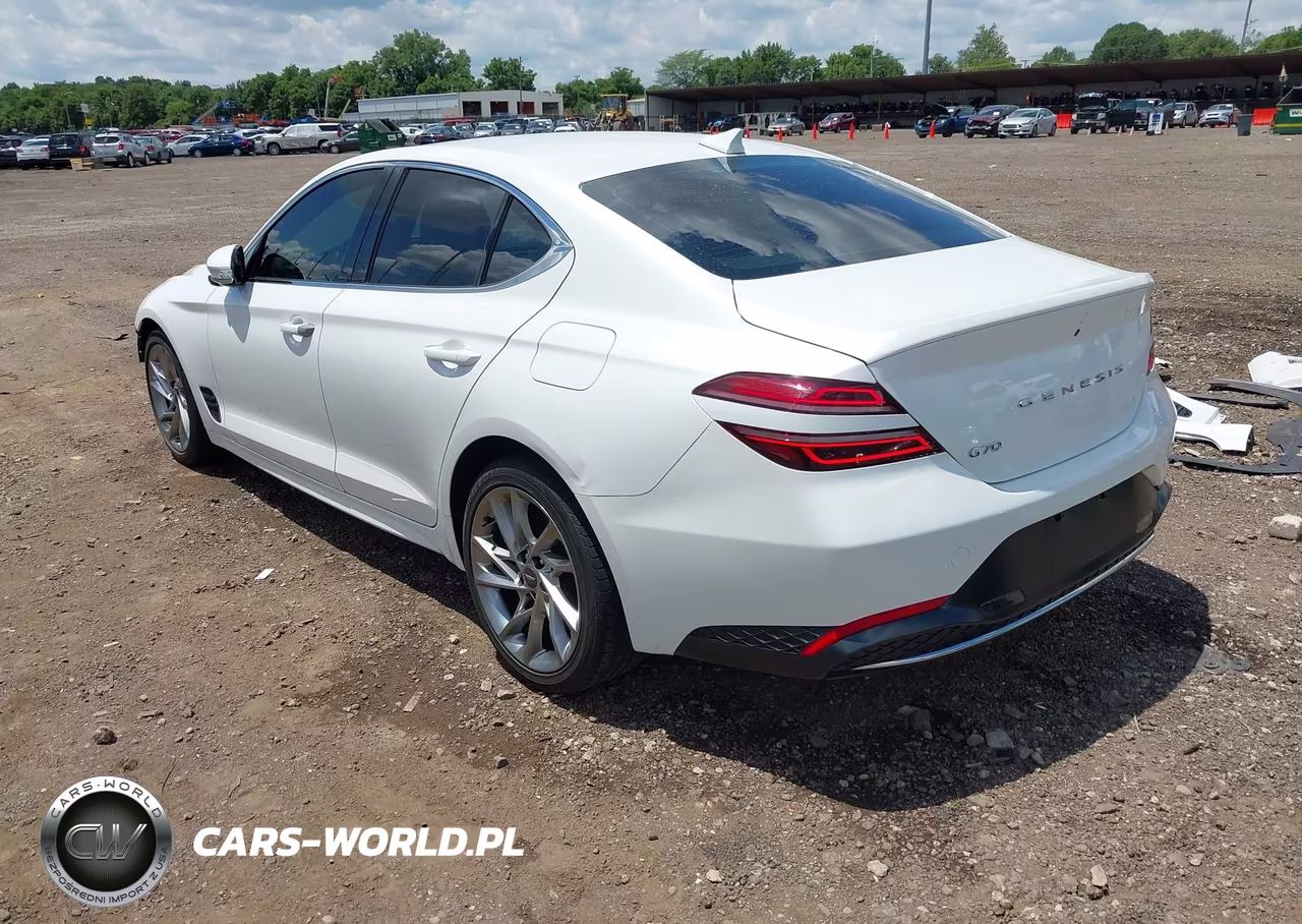 2022 Genesis G70 2.0T Rwd VIN:KMTG34TA2NU093266 - 3
