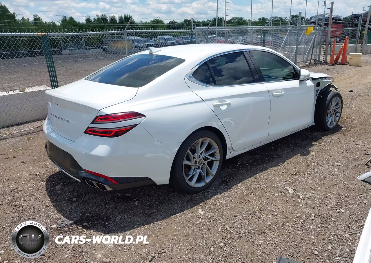 2022 Genesis G70 2.0T Rwd VIN:KMTG34TA2NU093266 - 4