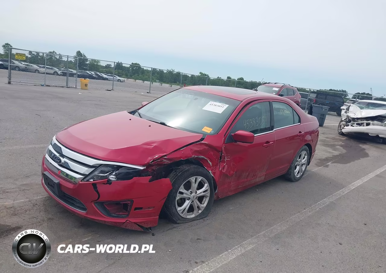 2012 Ford Fusion Se VIN:3FAHP0HA4CR349264 - 6
