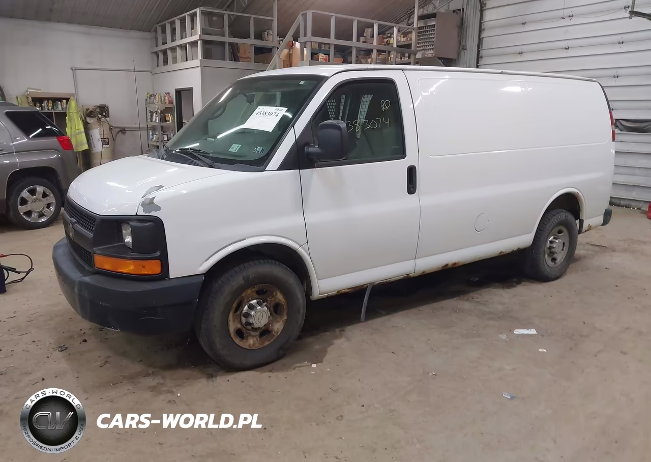 2012 Chevrolet Express 2500 Work Van VIN:1GCWGFCA7C1152546 - 2