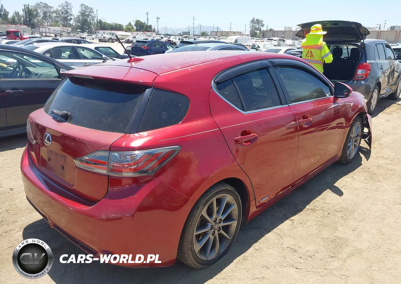 2012 Lexus Ct 200H Premium VIN:JTHKD5BH0C2078220 - 4