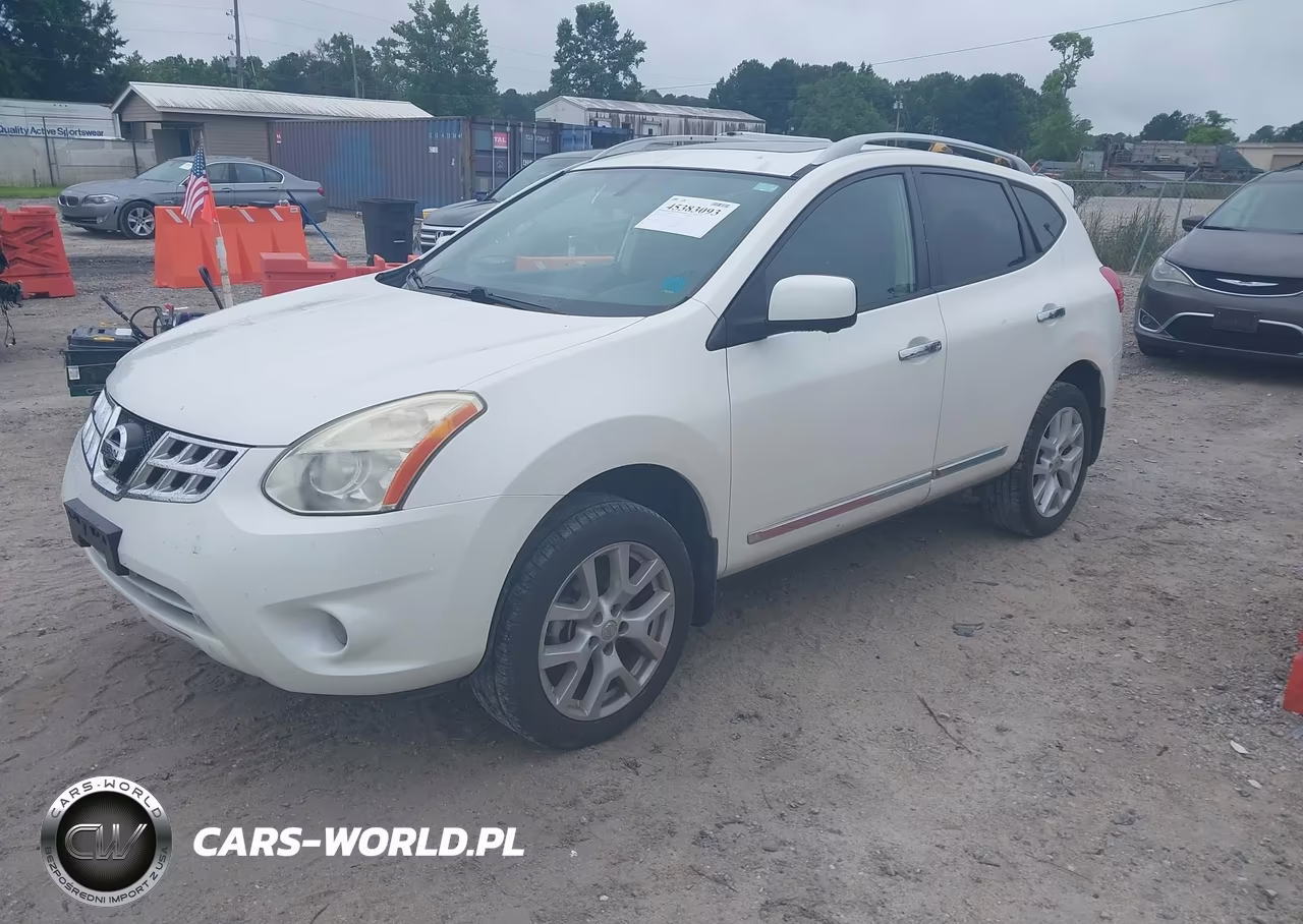 2012 Nissan Rogue Sv W-Sl Pkg VIN:JN8AS5MV2CW394592 - 2