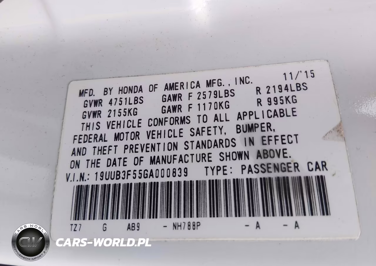 2016 Acura Tlx V6 Tech VIN:19UUB3F55GA000839 - 9