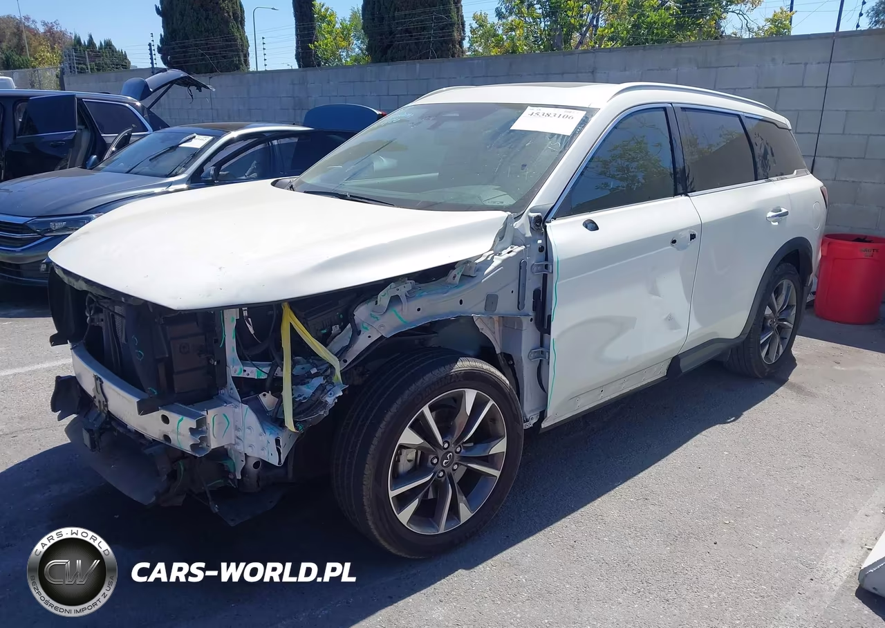 2022 Infiniti Qx60 Luxe VIN:5N1DL1FR6NC338735 - 2