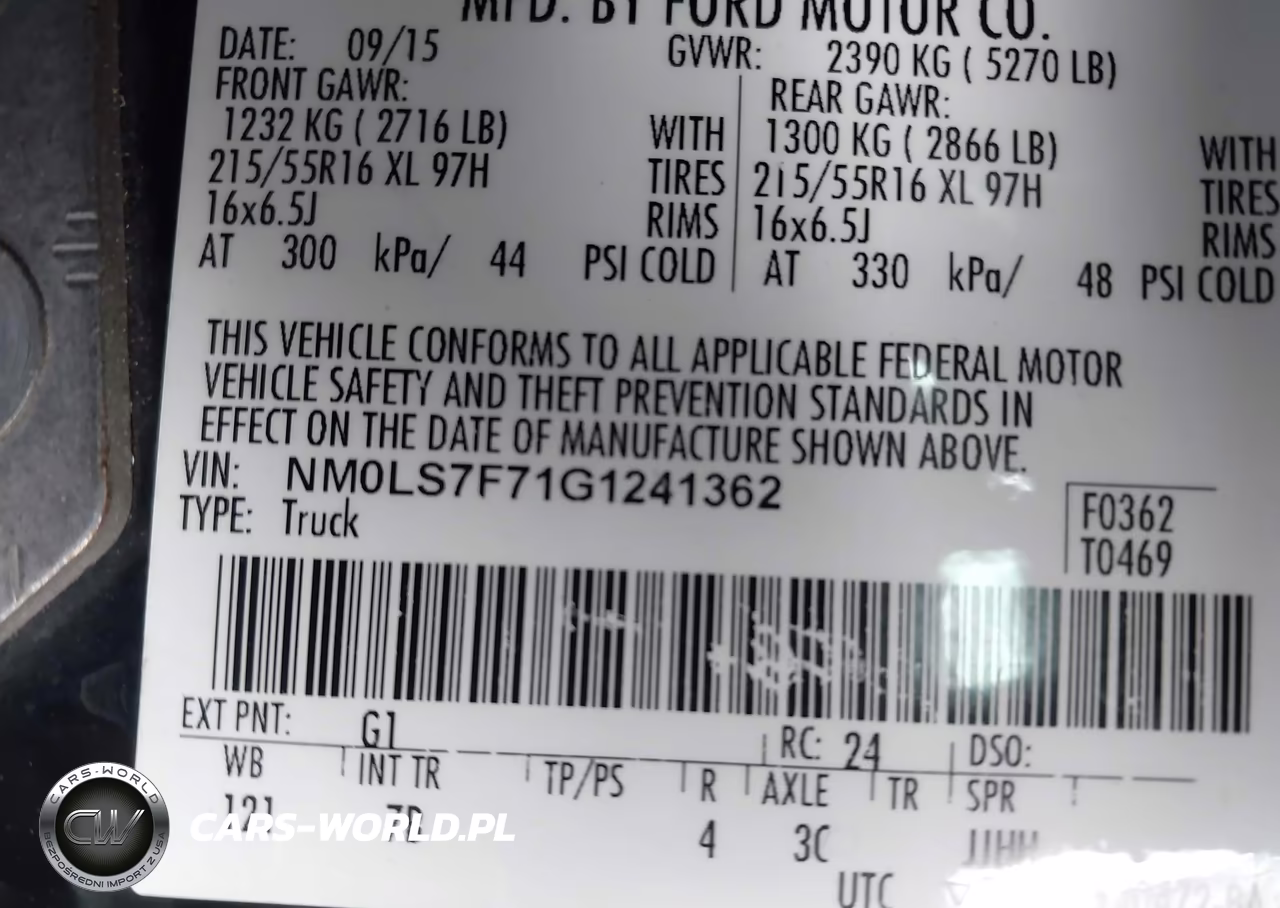 2016 Ford Transit Connect Xlt VIN:NM0LS7F71G1241362 - 9