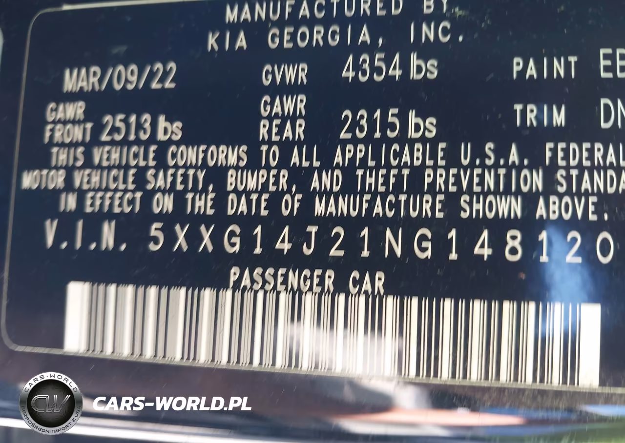 2022 Kia K5 Lxs VIN:5XXG14J21NG148120 - 9