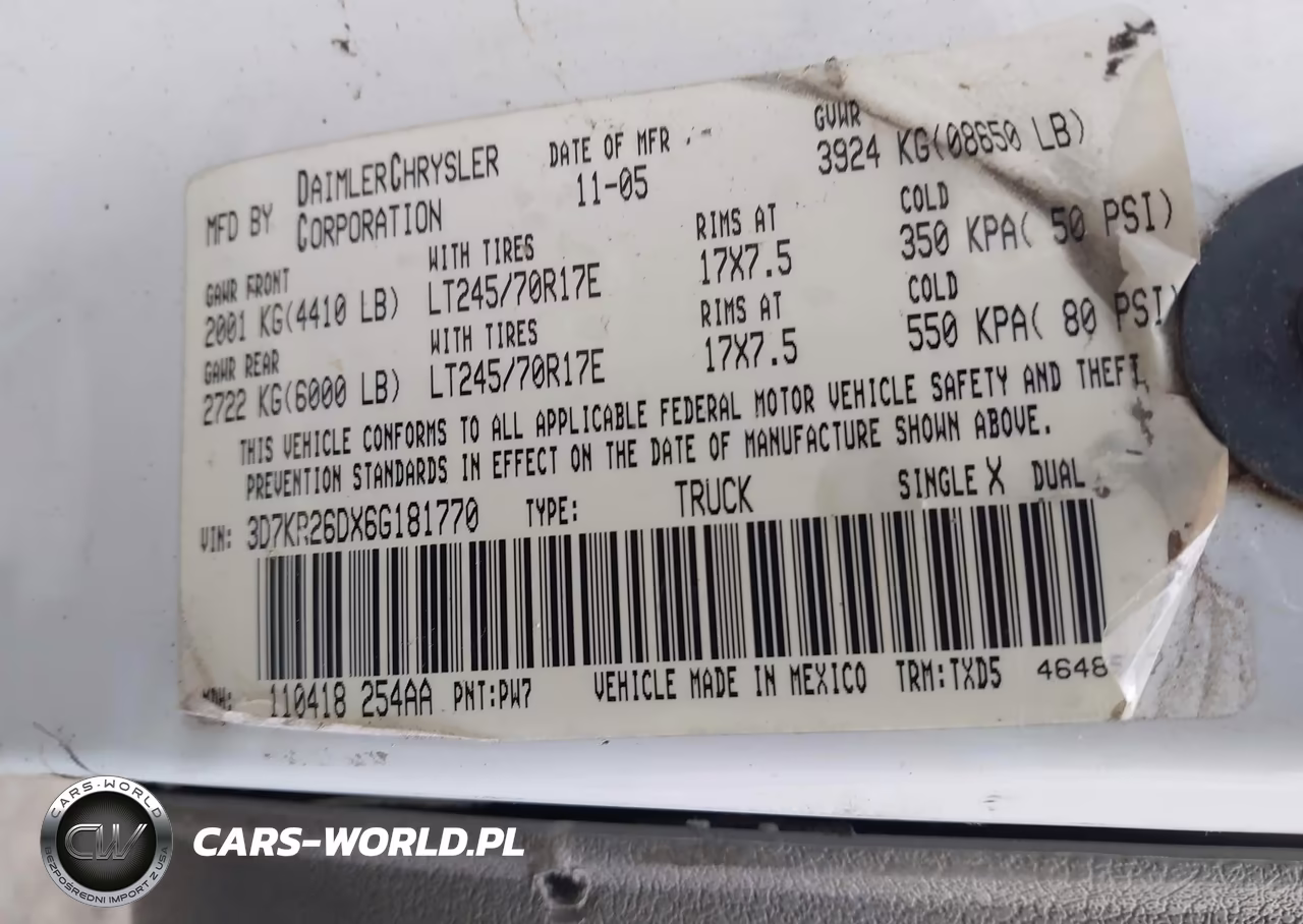 2006 Dodge Ram 2500 St-Slt VIN:3D7KR26DX6G181770 - 9