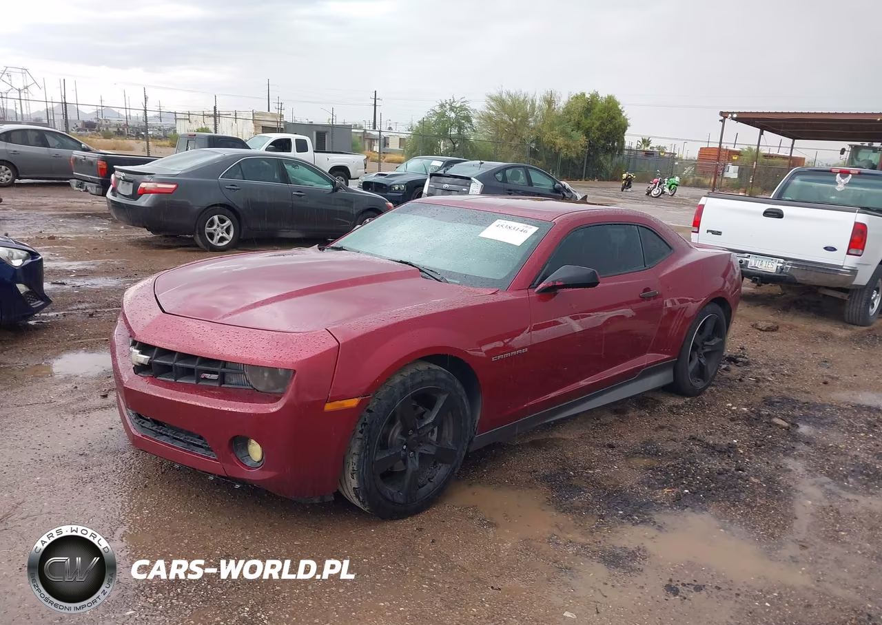2010 Chevrolet Camaro 2Lt VIN:2G1FG1EV3A9154962 - 2