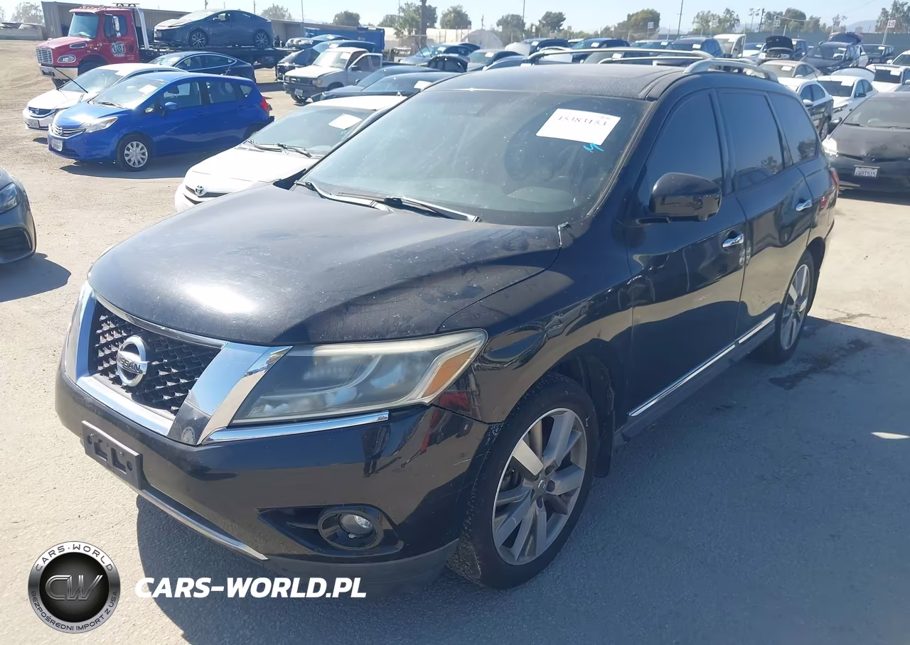 2015 Nissan Pathfinder Platinum VIN:5N1AR2MN0FC630020 - 2
