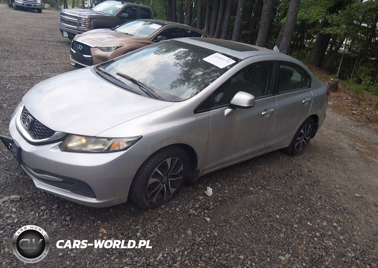 2013 Honda Civic Ex VIN:2HGFB2F8XDH505995 - 2