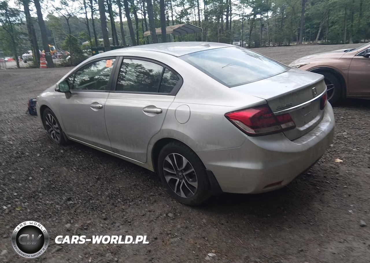 2013 Honda Civic Ex VIN:2HGFB2F8XDH505995 - 3