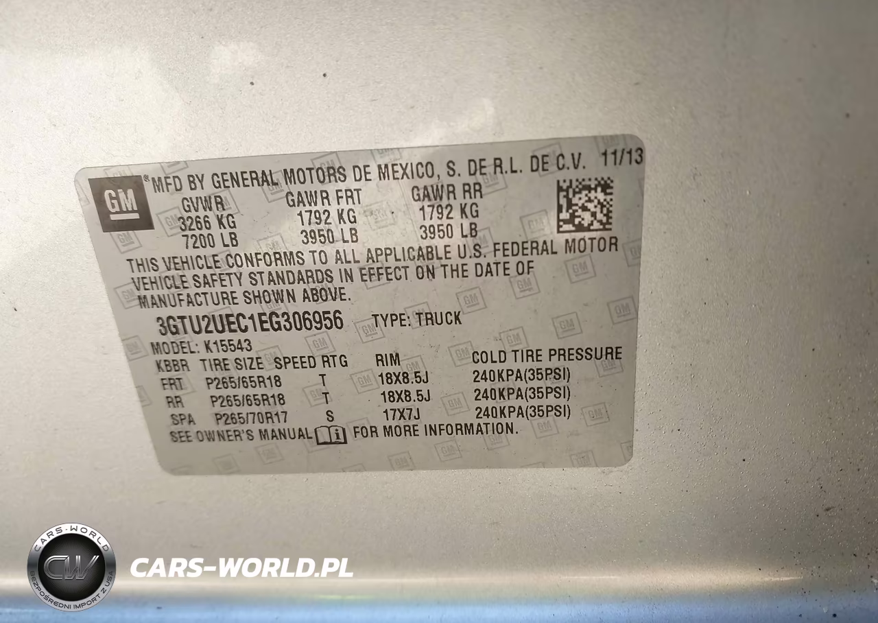 2014 GMC Sierra 1500 Sle VIN:3GTU2UEC1EG306956 - 9