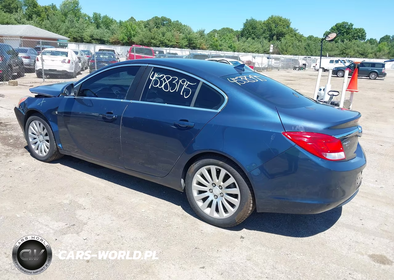 2011 Buick Regal Cxl Russelsheim VIN:W04GS5EC5B1055558 - 3