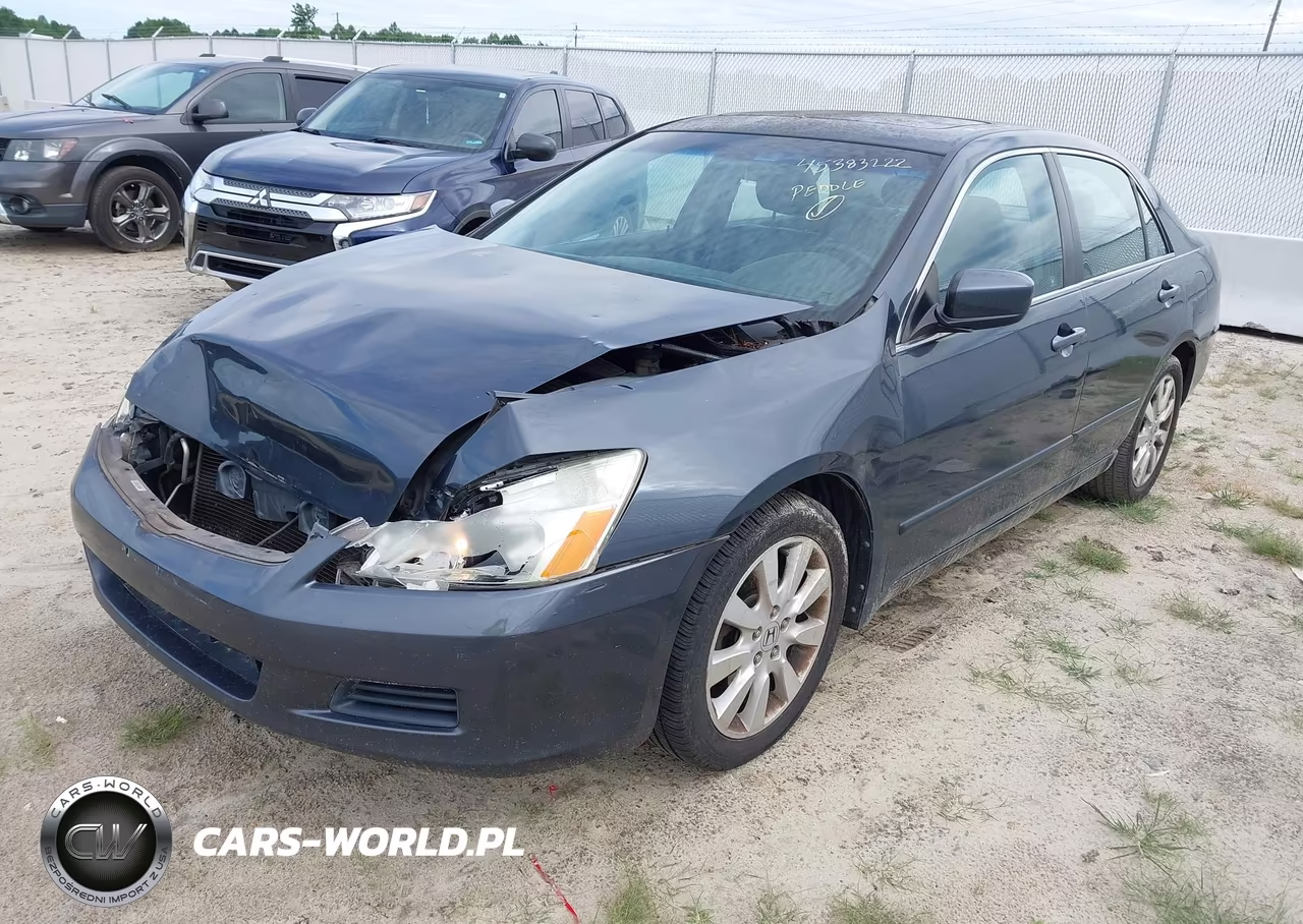 2007 Honda Accord 3.0 Ex VIN:1HGCM668X7A021199 - 2