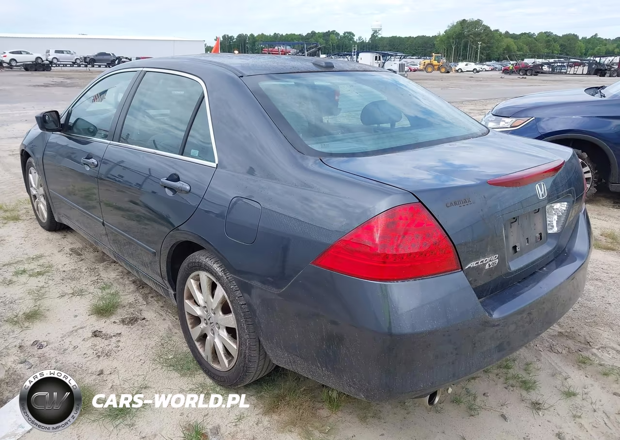 2007 Honda Accord 3.0 Ex VIN:1HGCM668X7A021199 - 3