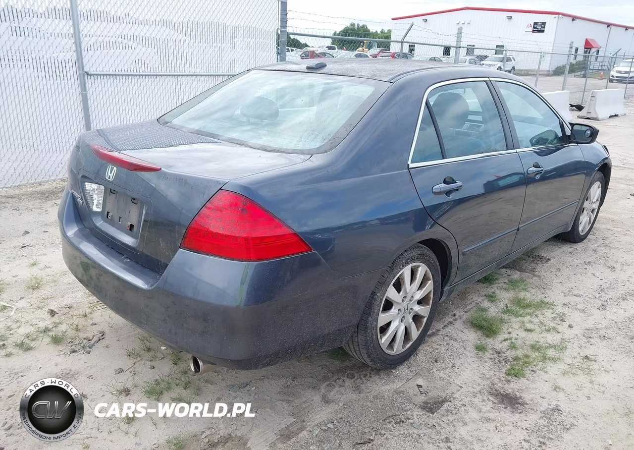 2007 Honda Accord 3.0 Ex VIN:1HGCM668X7A021199 - 4