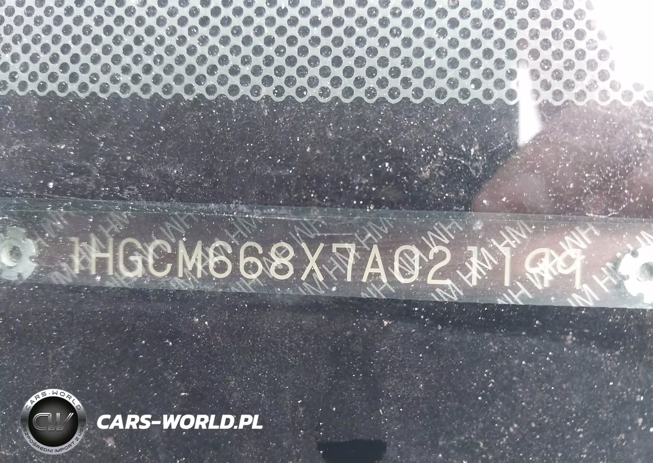 2007 Honda Accord 3.0 Ex VIN:1HGCM668X7A021199 - 9