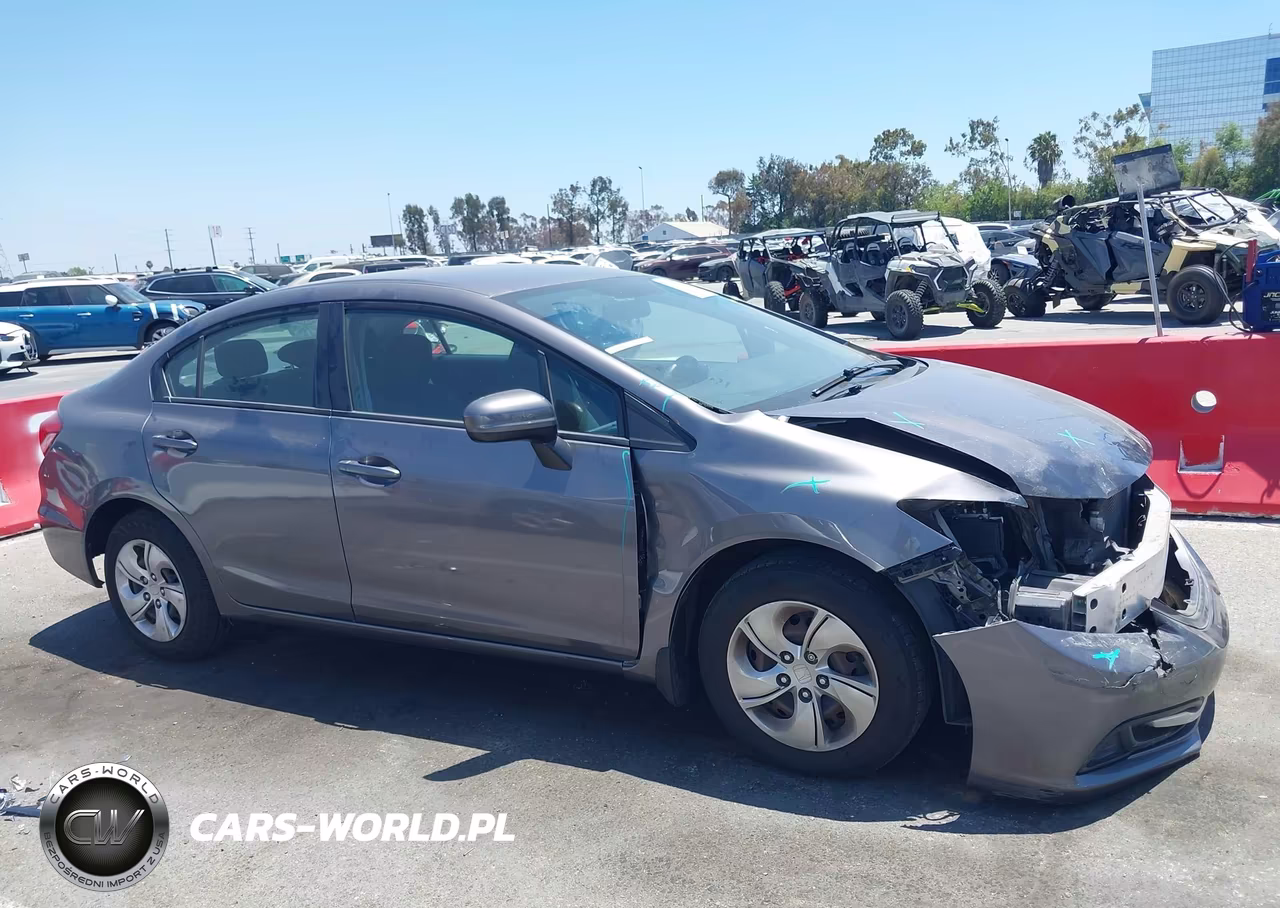 2015 Honda Civic Lx VIN:19XFB2F50FE282188 - 14