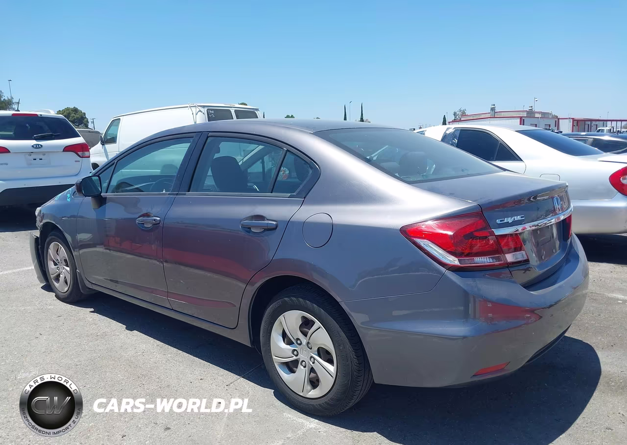 2015 Honda Civic Lx VIN:19XFB2F50FE282188 - 15