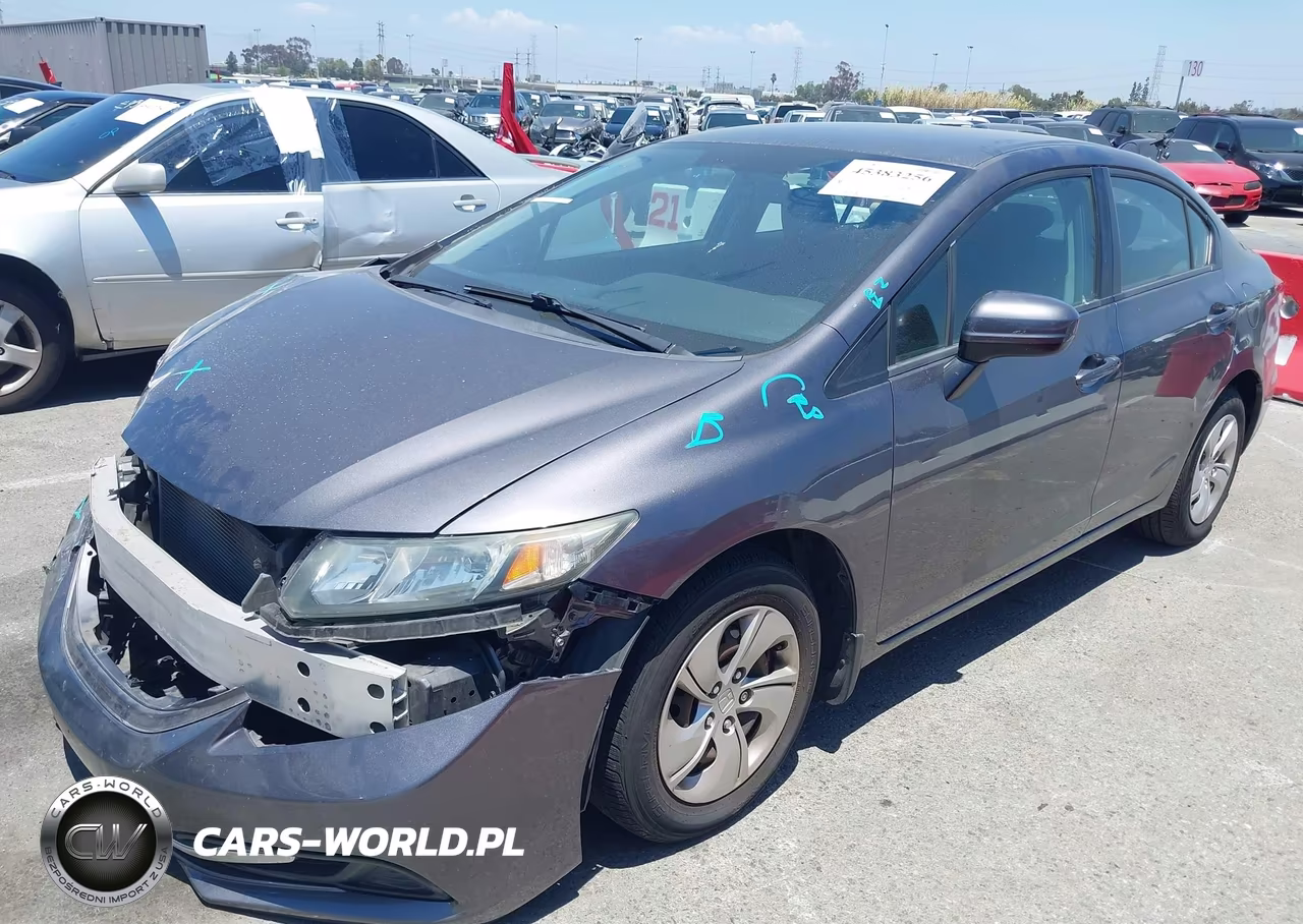 2015 Honda Civic Lx VIN:19XFB2F50FE282188 - 2
