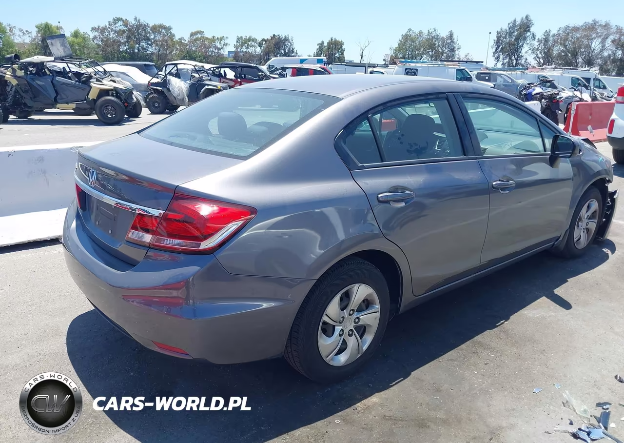 2015 Honda Civic Lx VIN:19XFB2F50FE282188 - 4