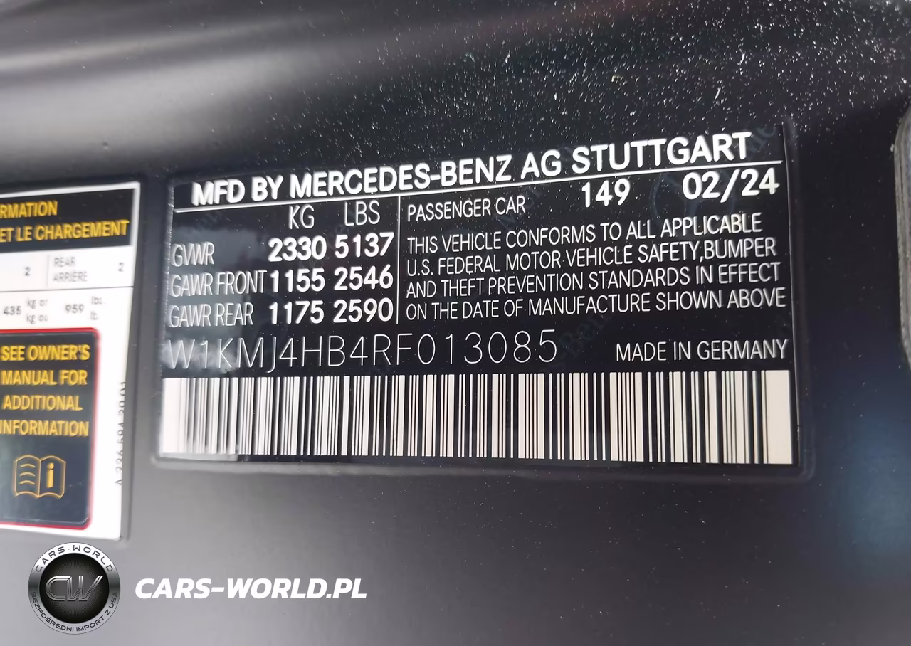 2024 Mercedes-Benz Cle 300 4Matic VIN:W1KMJ4HB4RF013085 - 9