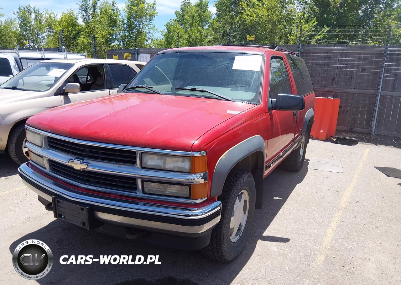 1995 Chevrolet Tahoe K1500 VIN:3GNEK18K0SG119796 - 2