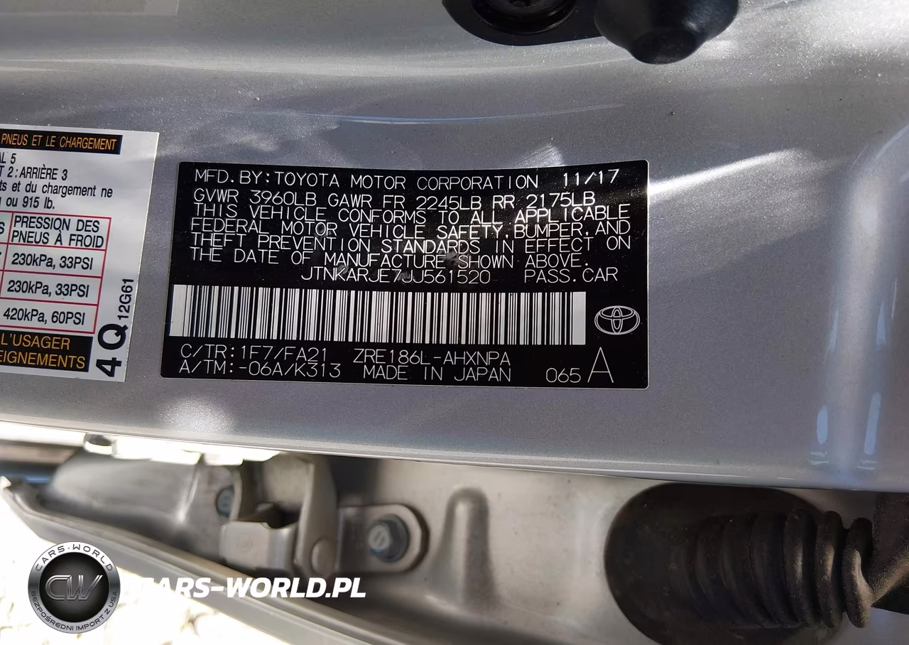 2018 Toyota Corolla Im VIN:JTNKARJE7JJ561520 - 9