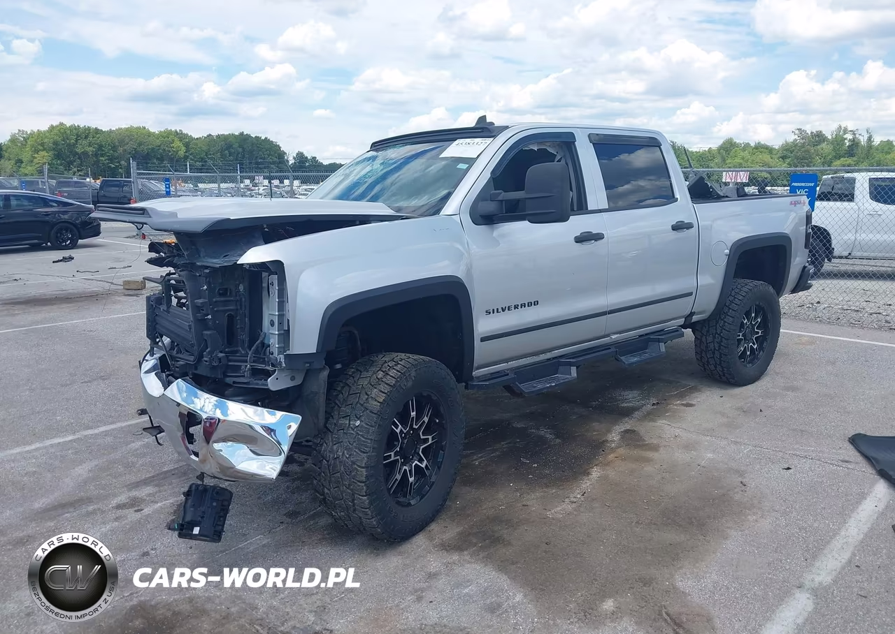 2017 Chevrolet Silverado 1500 1Lt VIN:3GCUKREC2HG136169 - 2